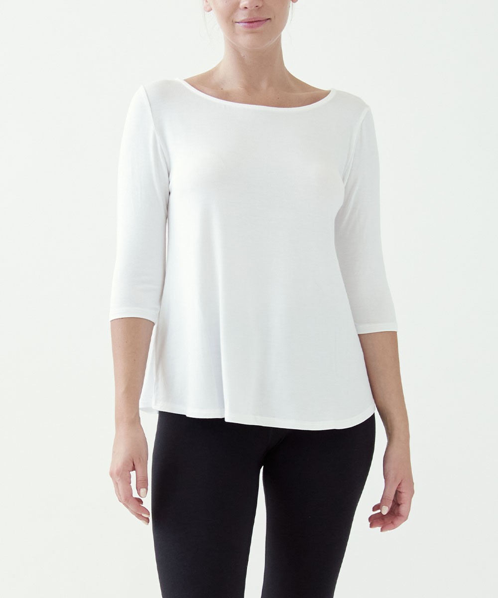 Bamboo SK Elbow Sleeve Top